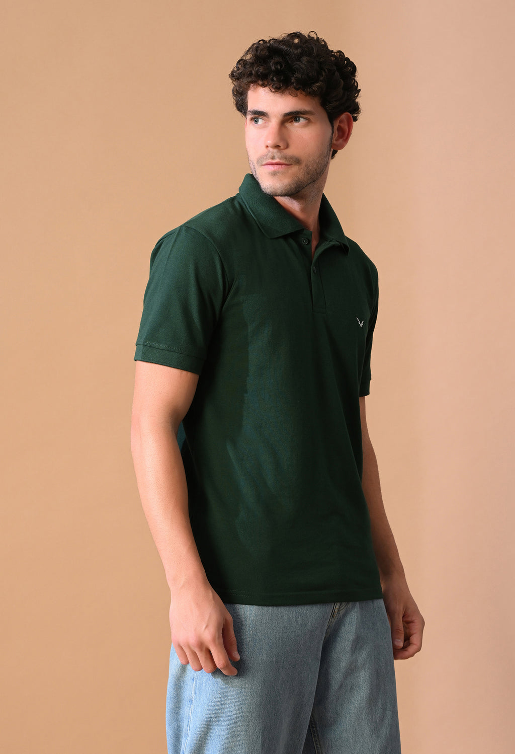Men’s Classic Fit Polo Shirt – Deep Emerald