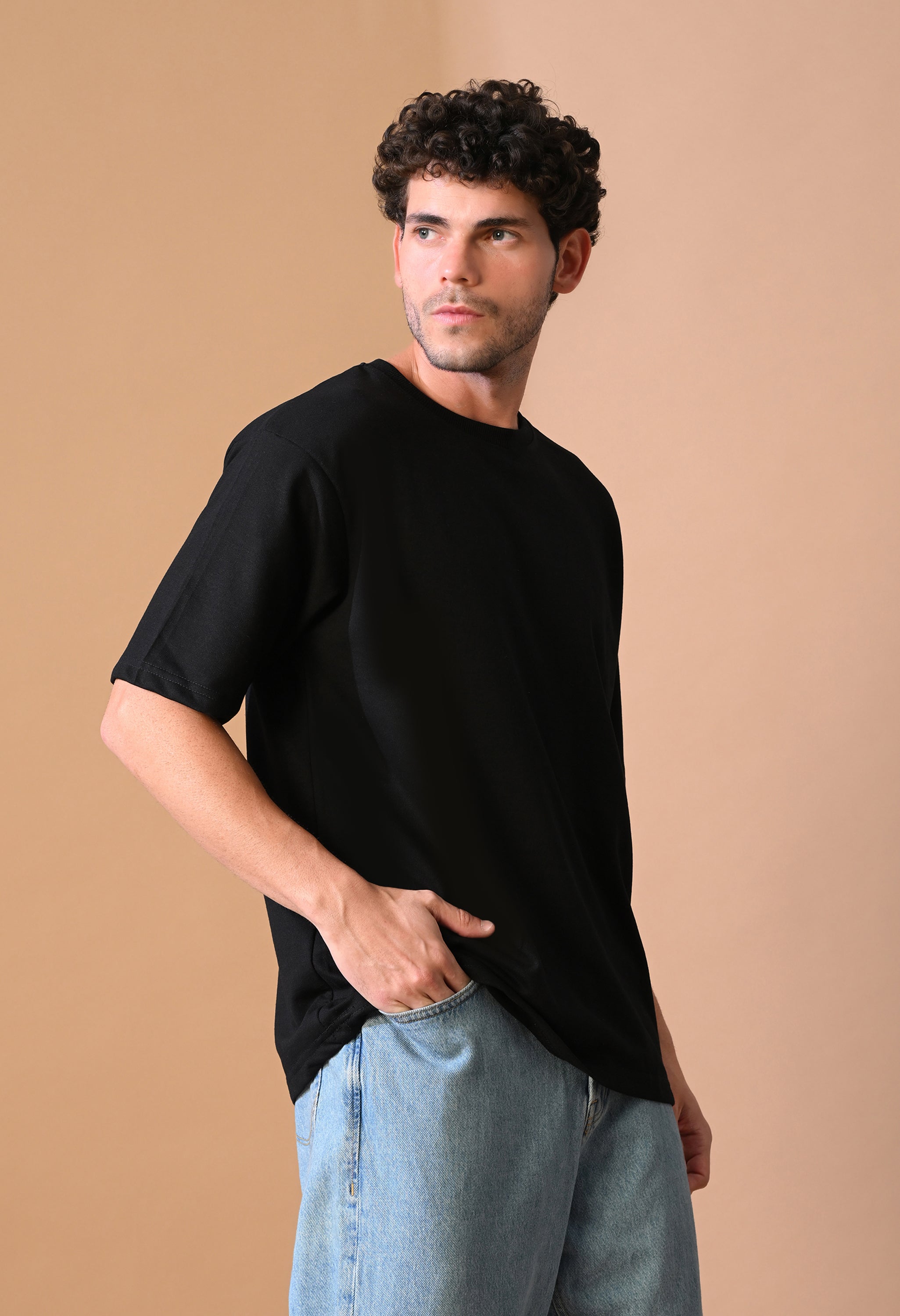 Black Premium Oversized T-Shirt