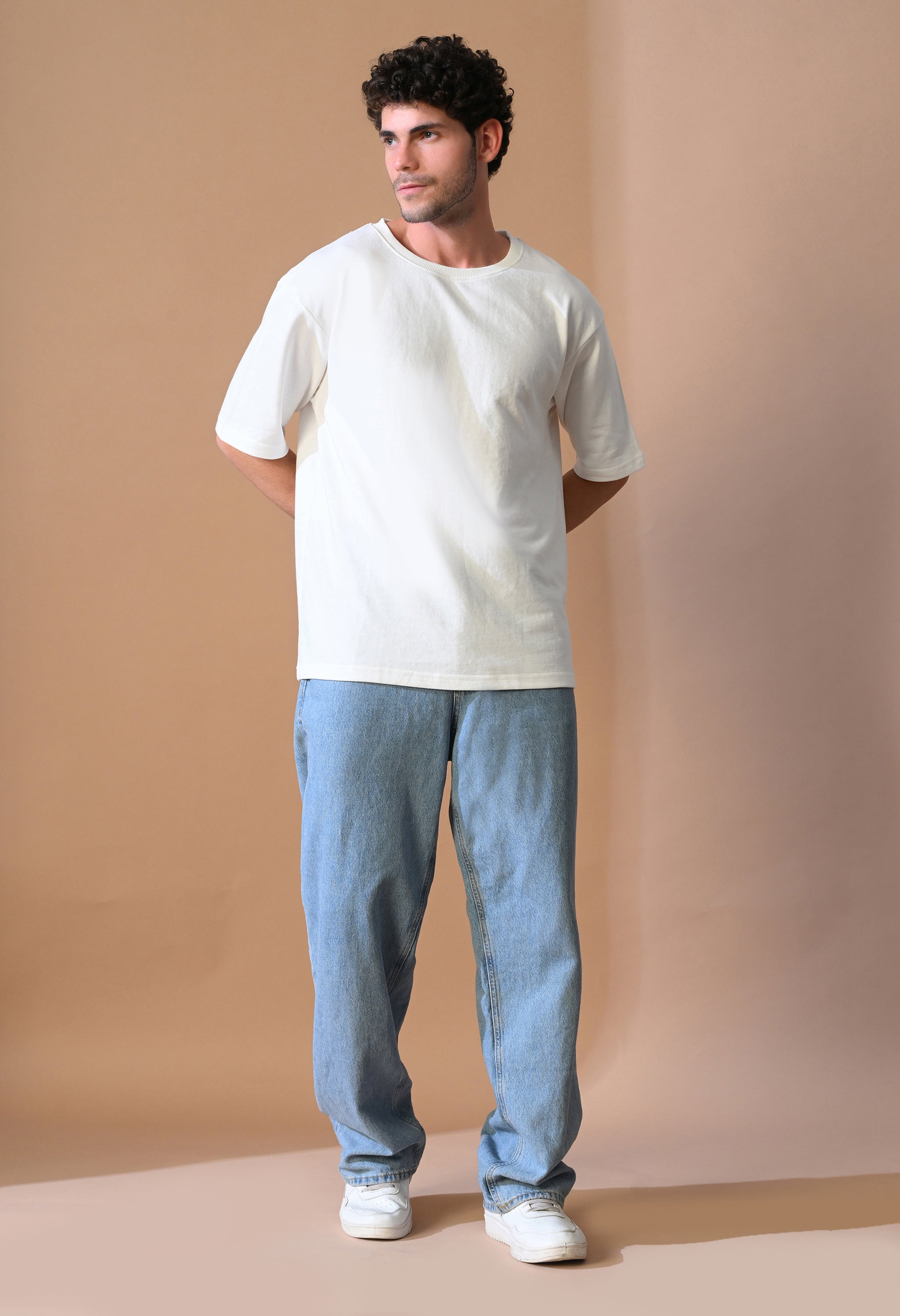 Off White Oversized T-Shirt