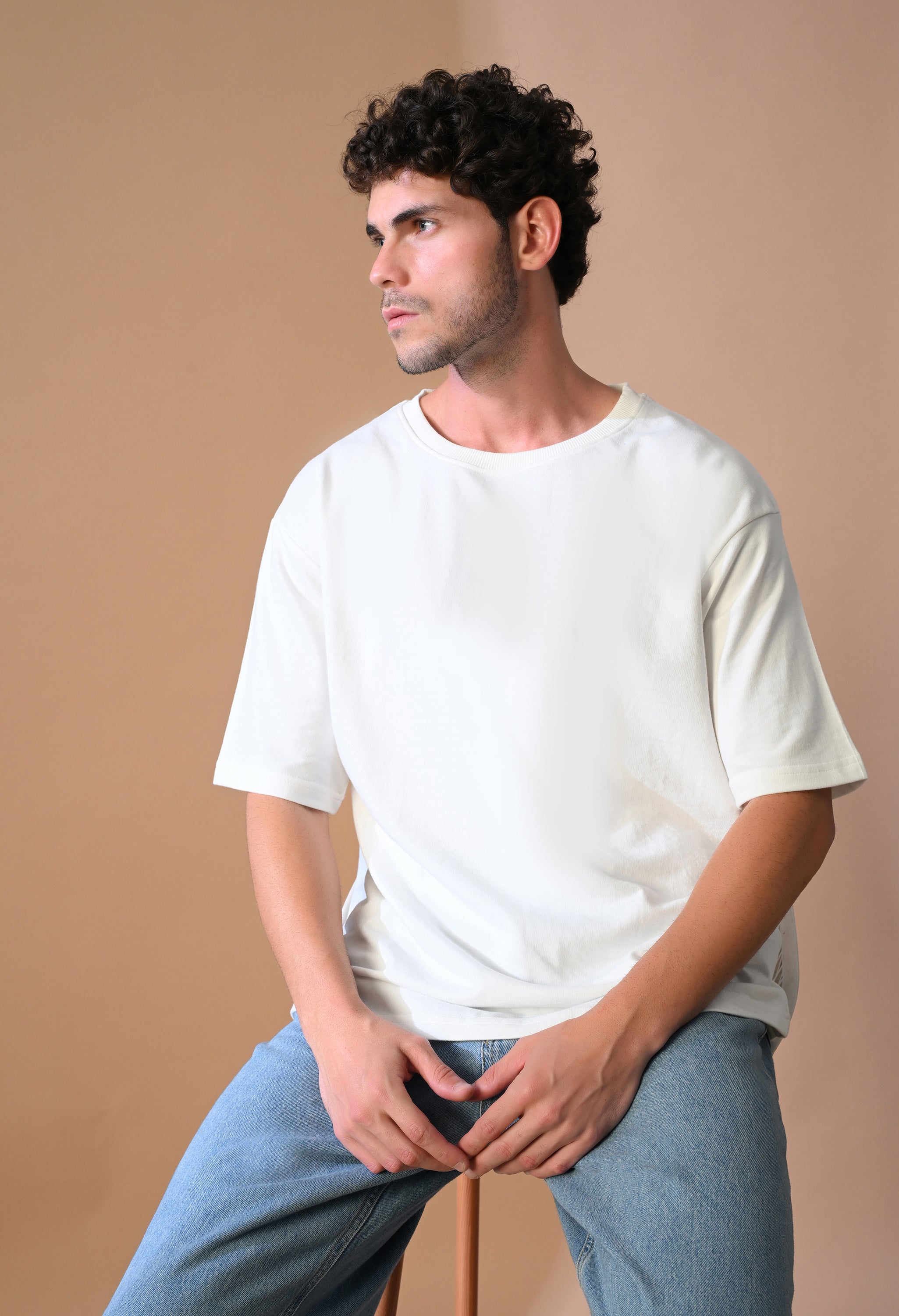 Vanilla Cloud Oversize Tee