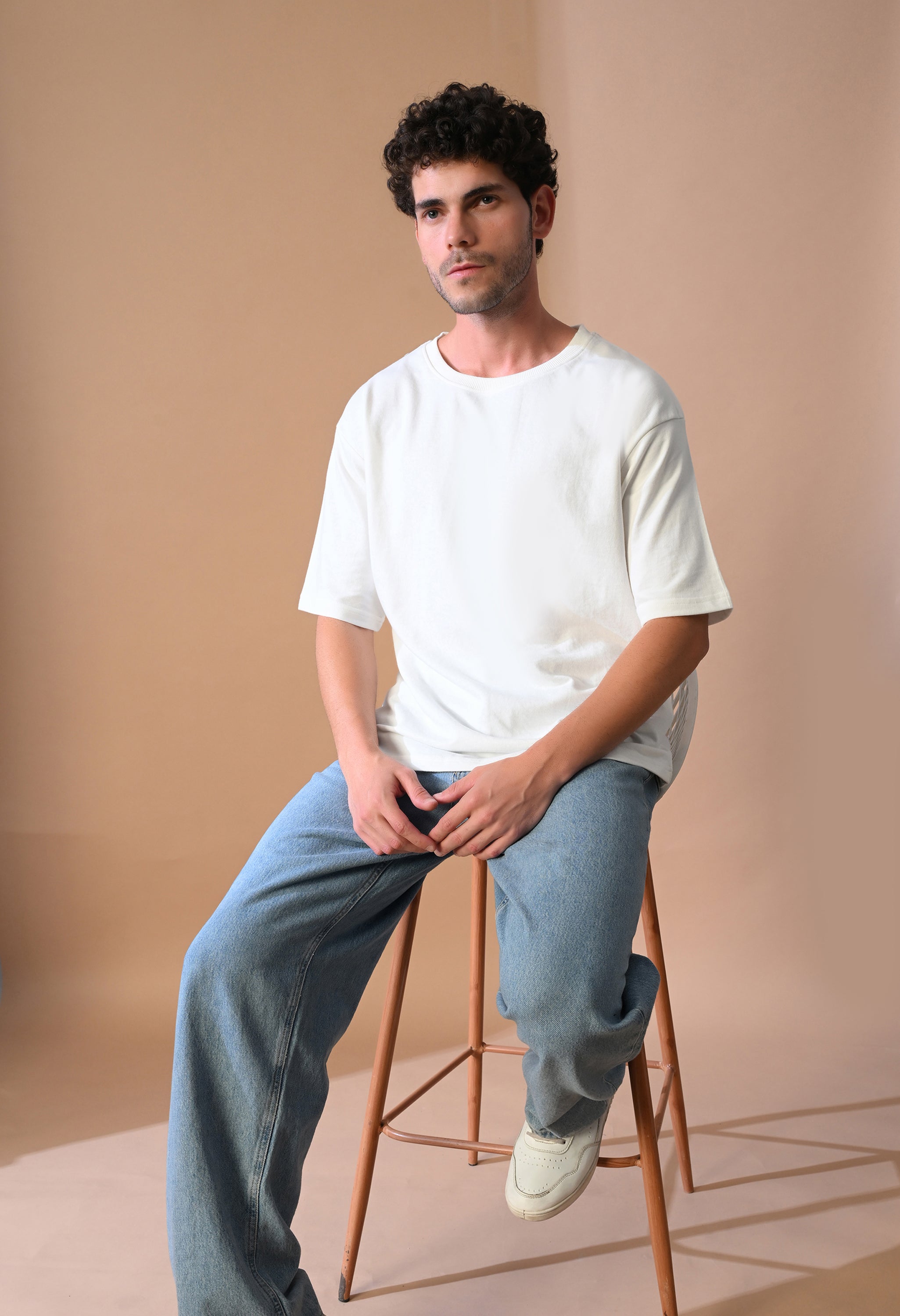 Vanilla Cloud Oversize Tee