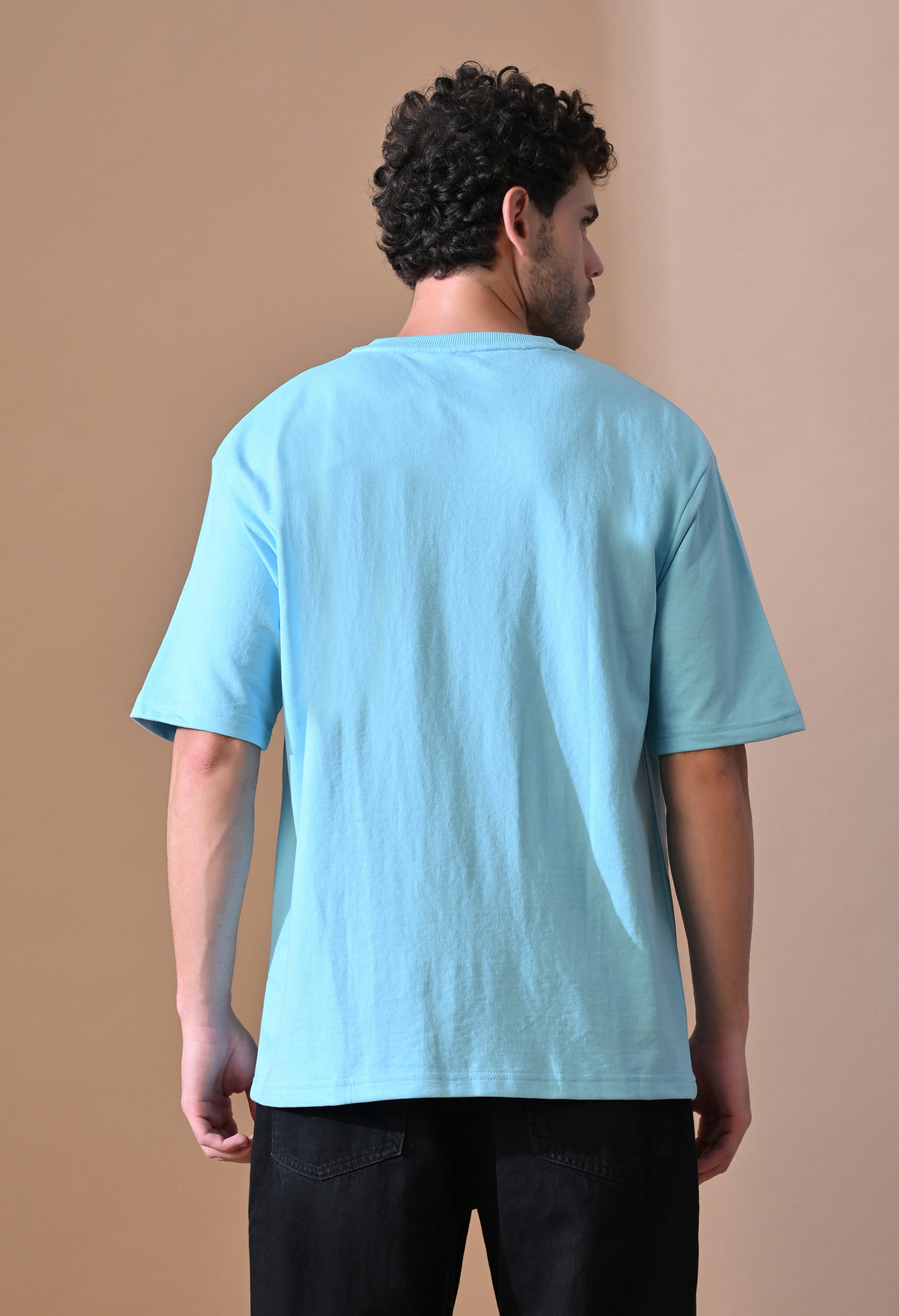 Aqua Breeze Oversized Tee