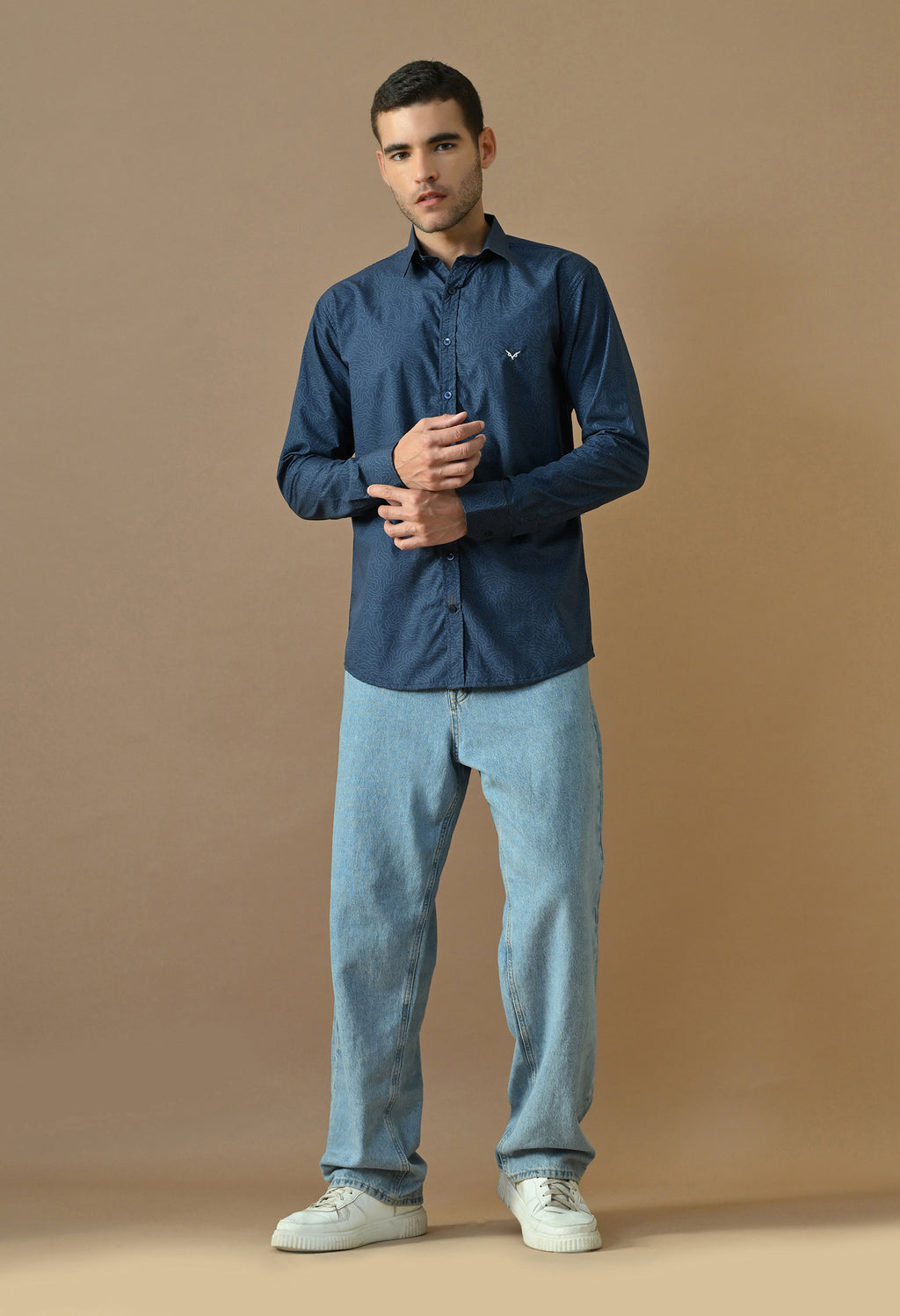 Midnight Wave Premium Navy Shirt