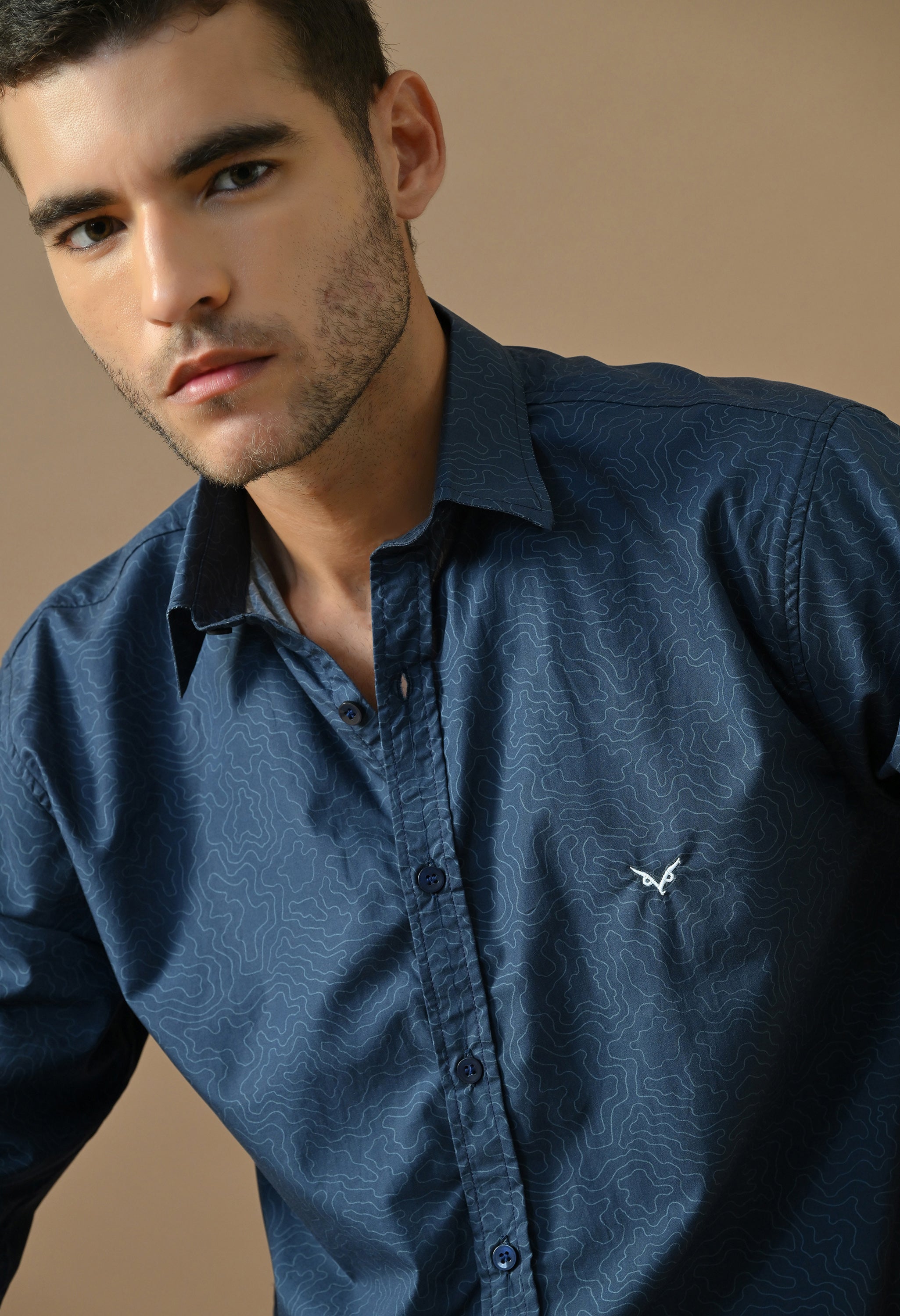 Midnight Wave Premium Navy Shirt
