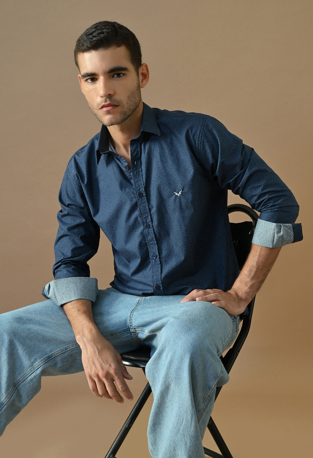 Midnight Wave Premium Navy Shirt