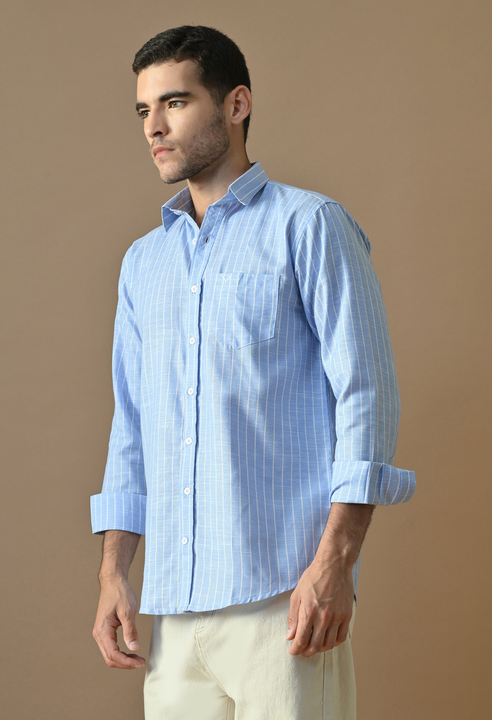 Skyline Blue Stripe Shirt