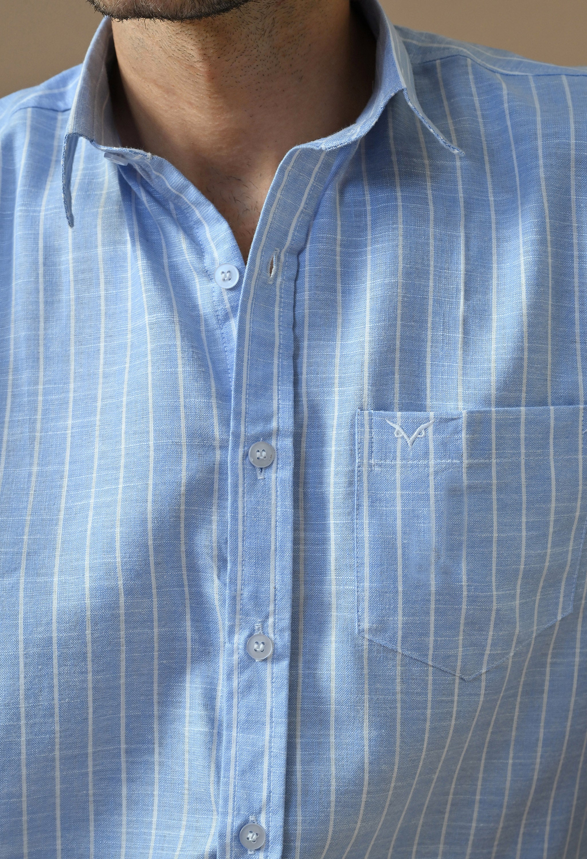 Skyline Blue Stripe Shirt