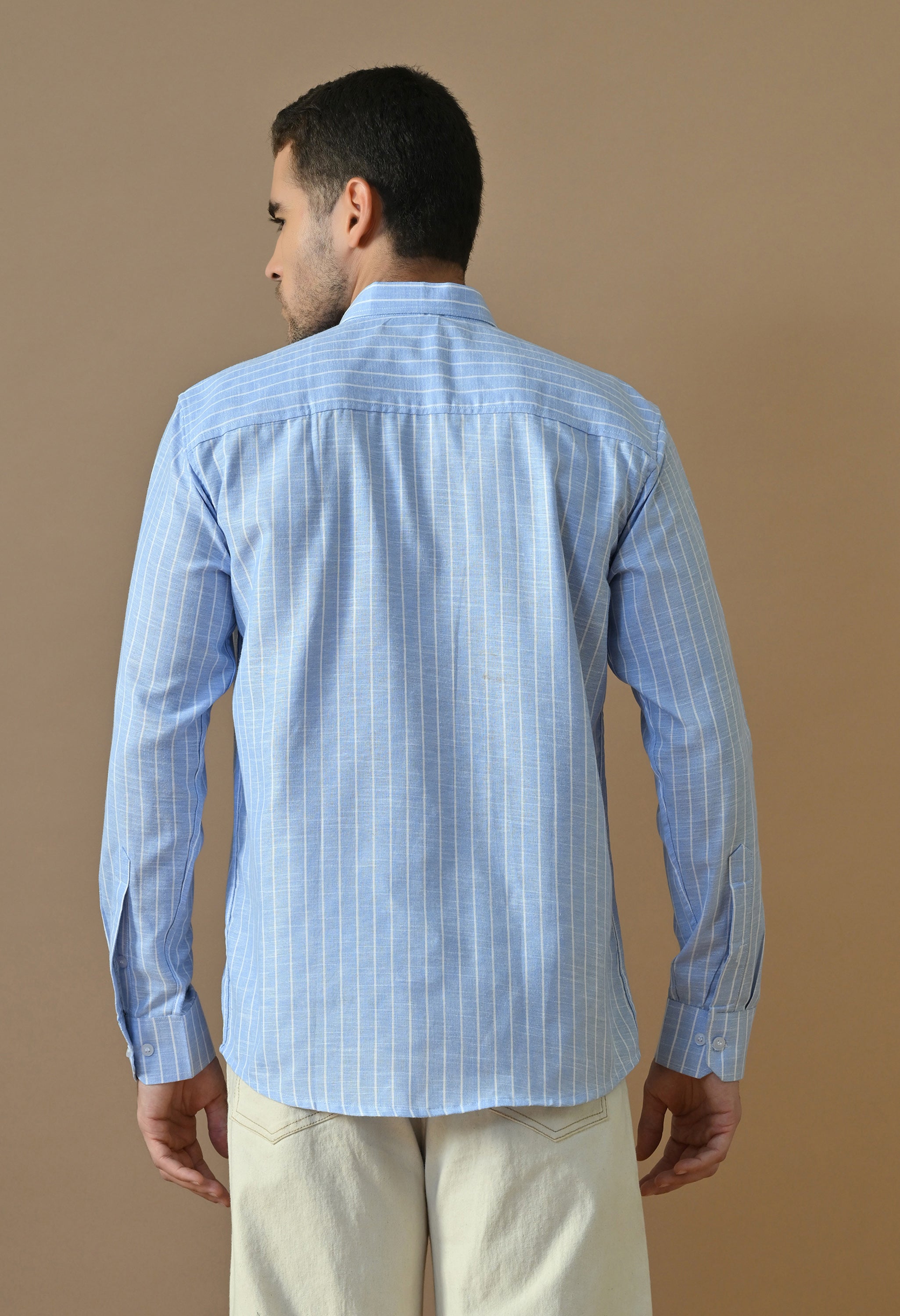 Skyline Blue Stripe Shirt