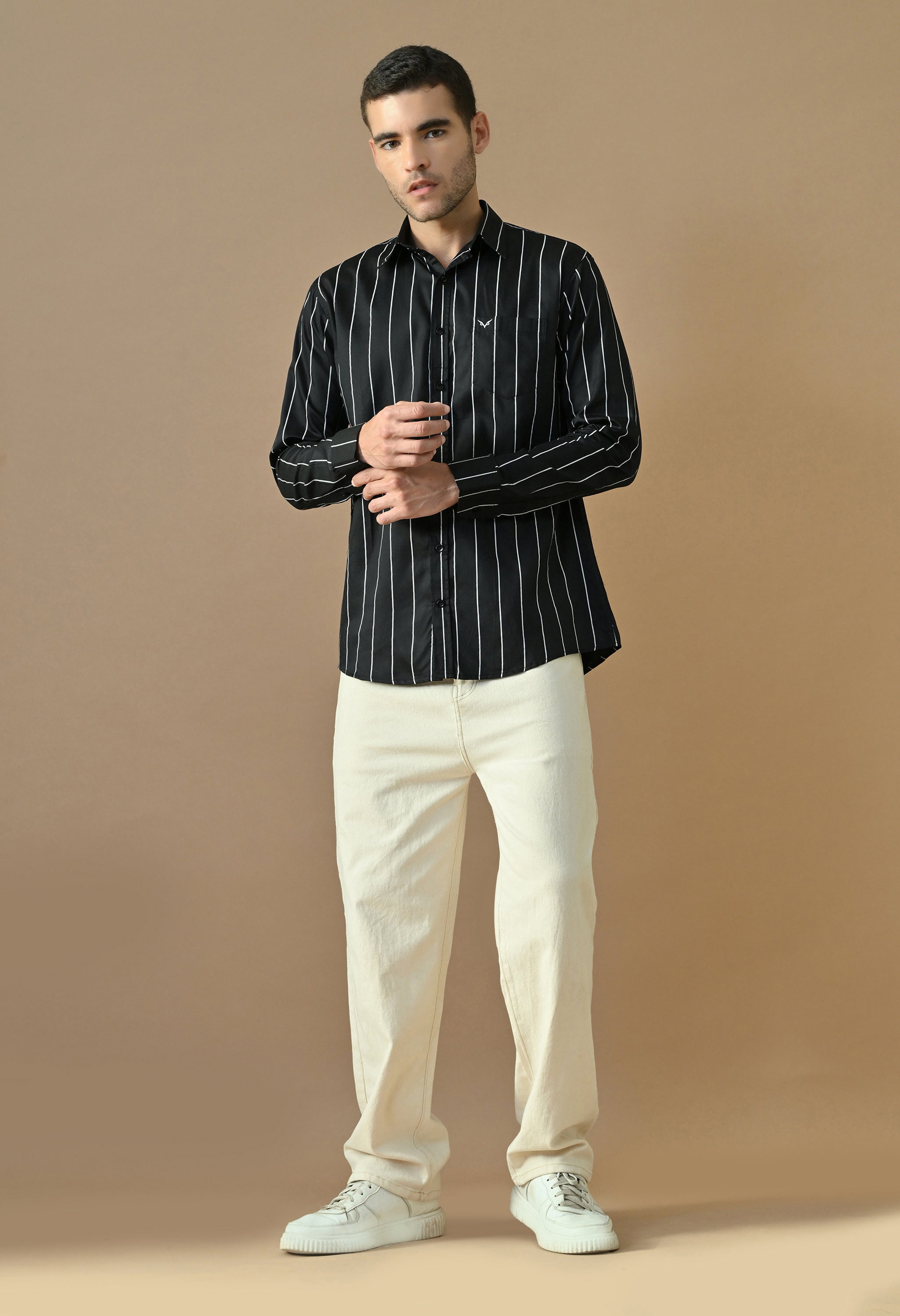 Midnight Stripe Premium Slim Fit Shirt