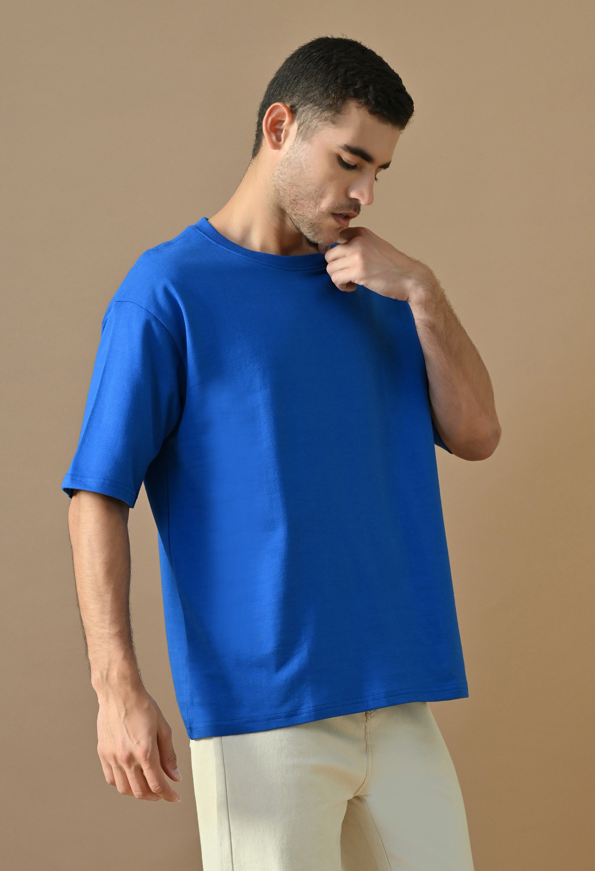 Oversized Royal Blue T-Shirt
