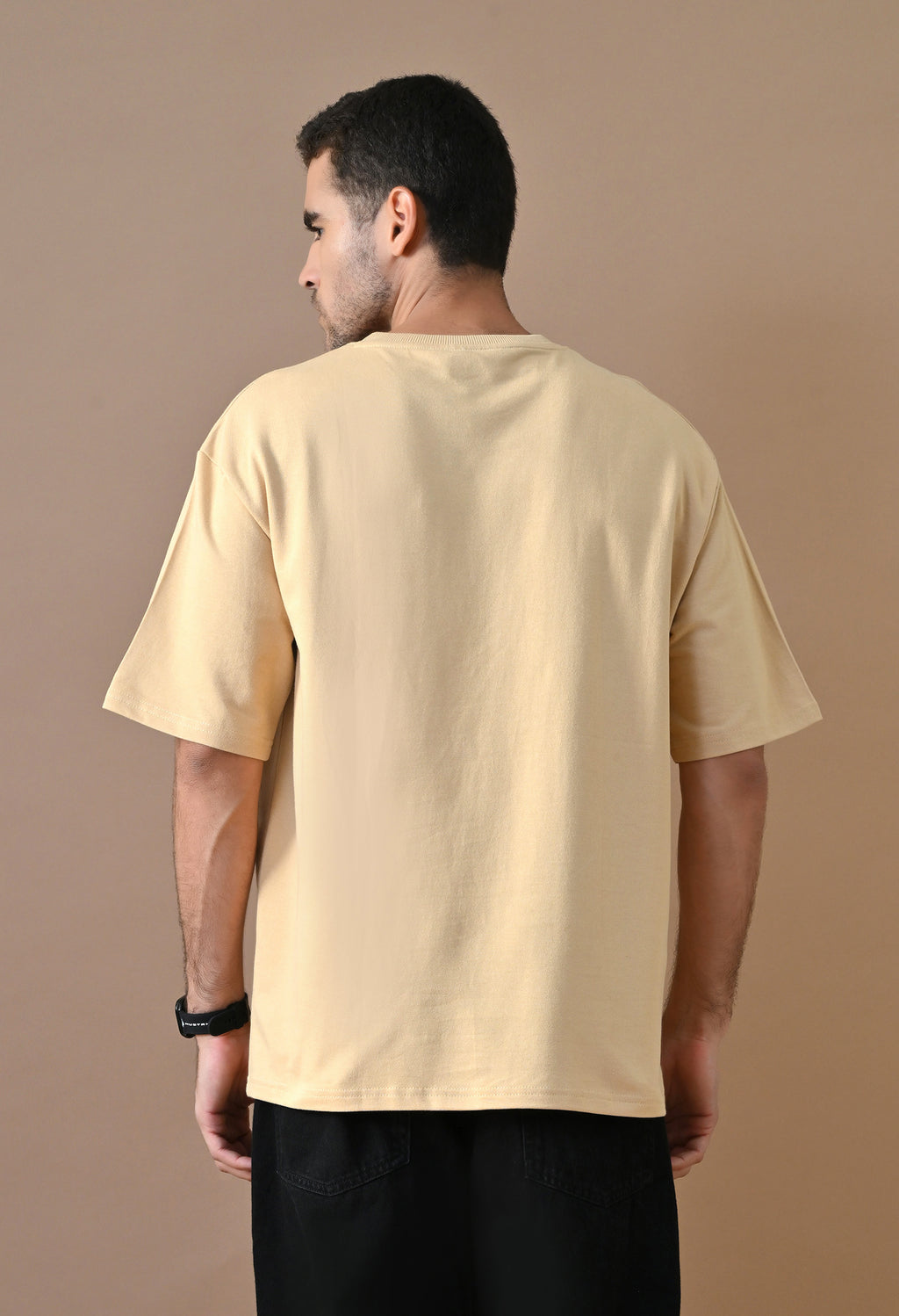 Sand Beige Heavyweight Oversized T-Shirt