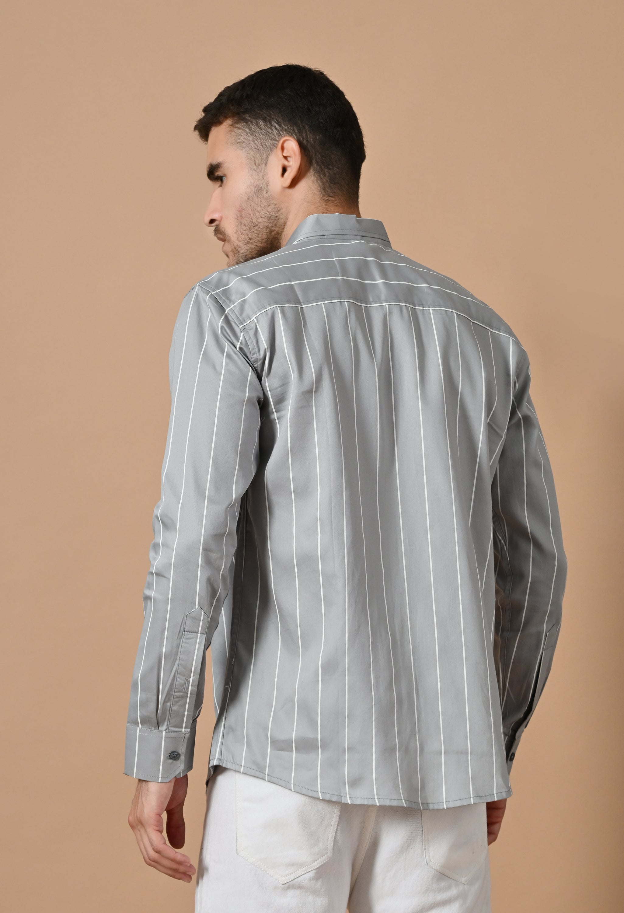 Premium Grey Line Shirt