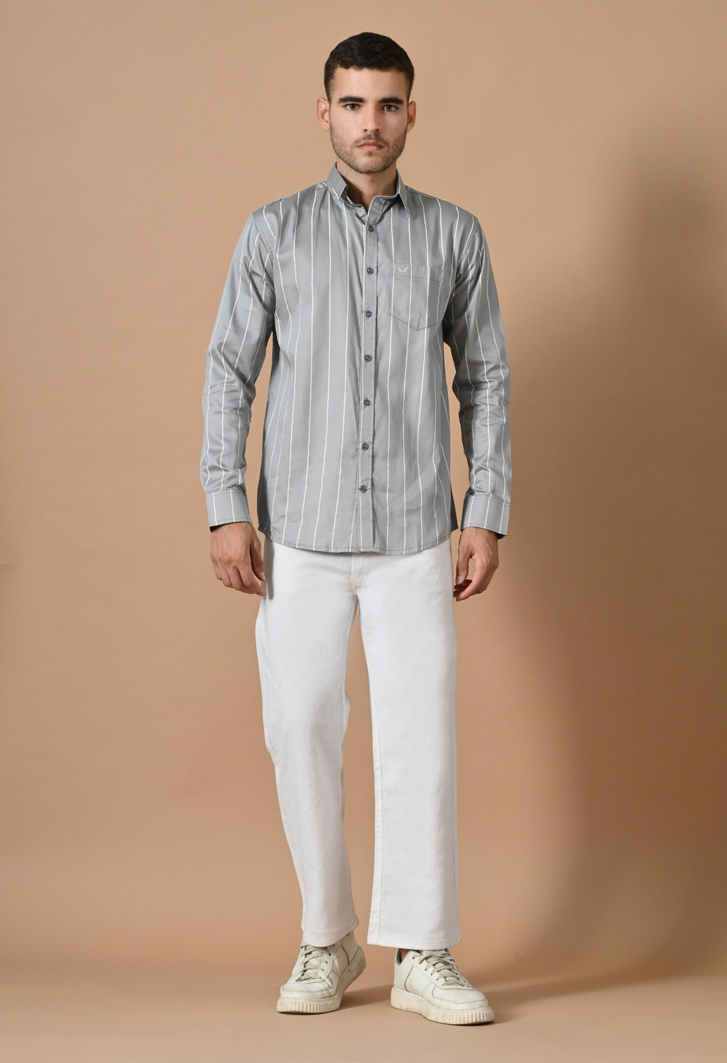 Premium Grey Line Shirt