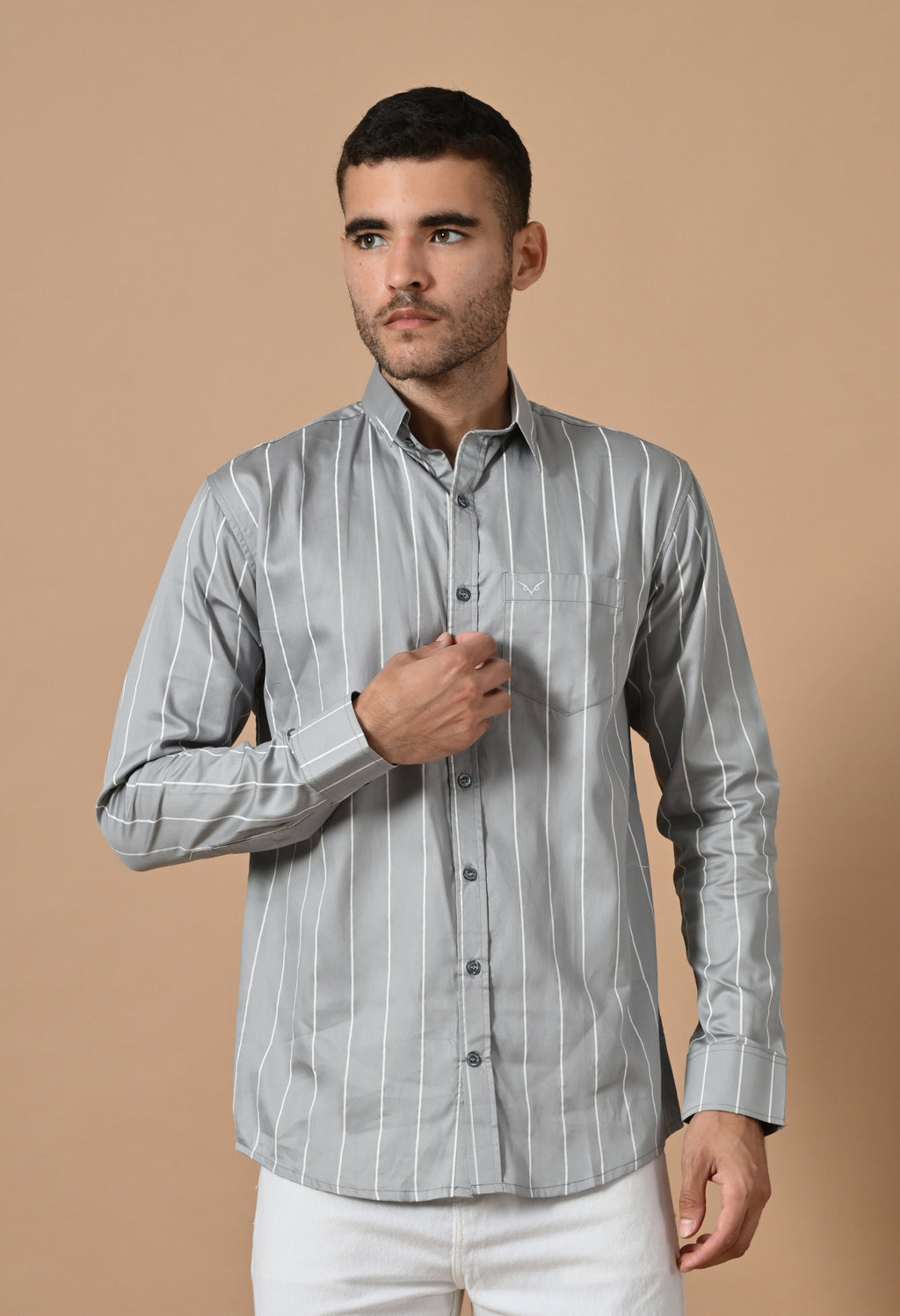 Premium Grey Line Shirt