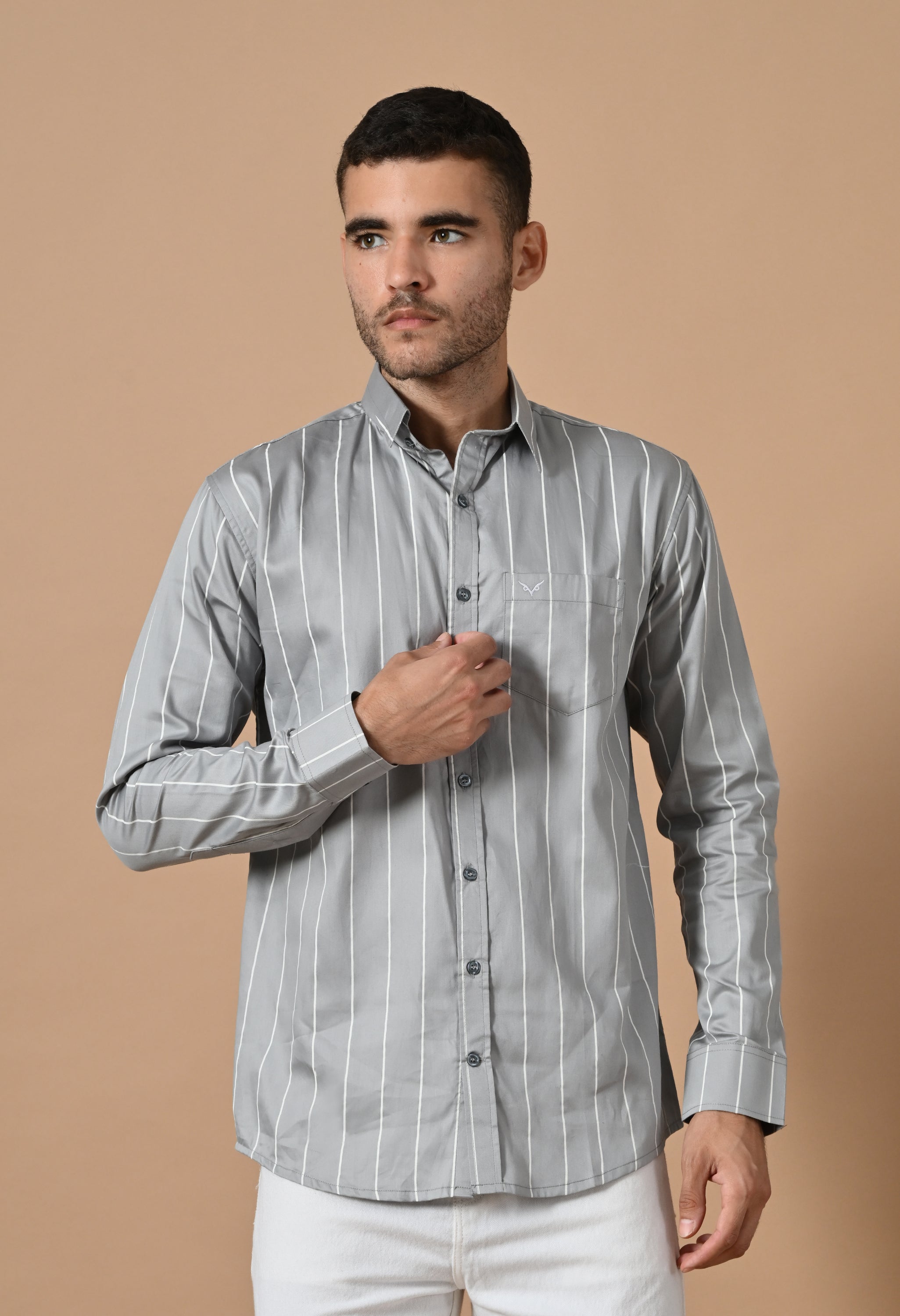 Premium Grey Line Shirt