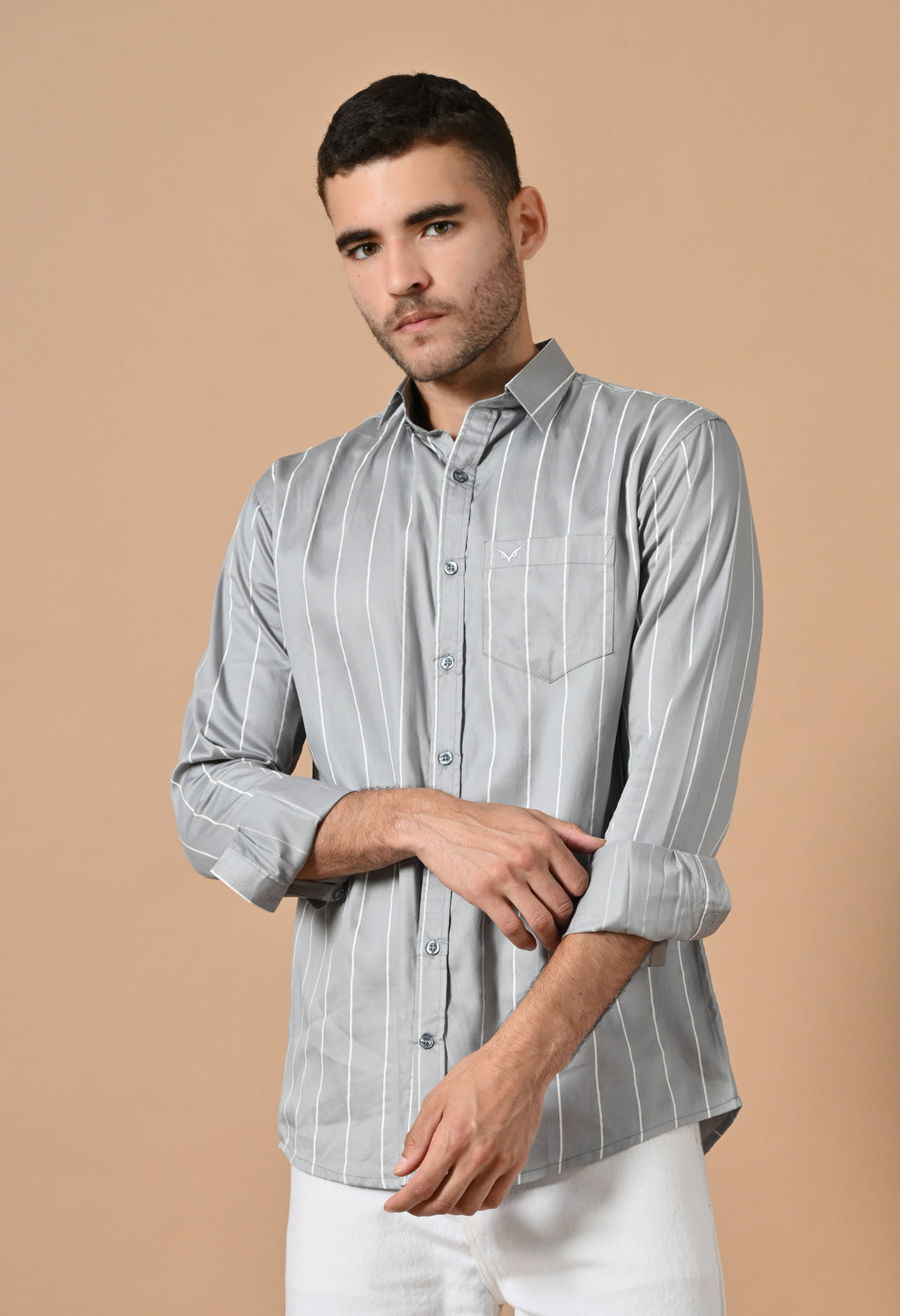 Premium Grey Line Shirt