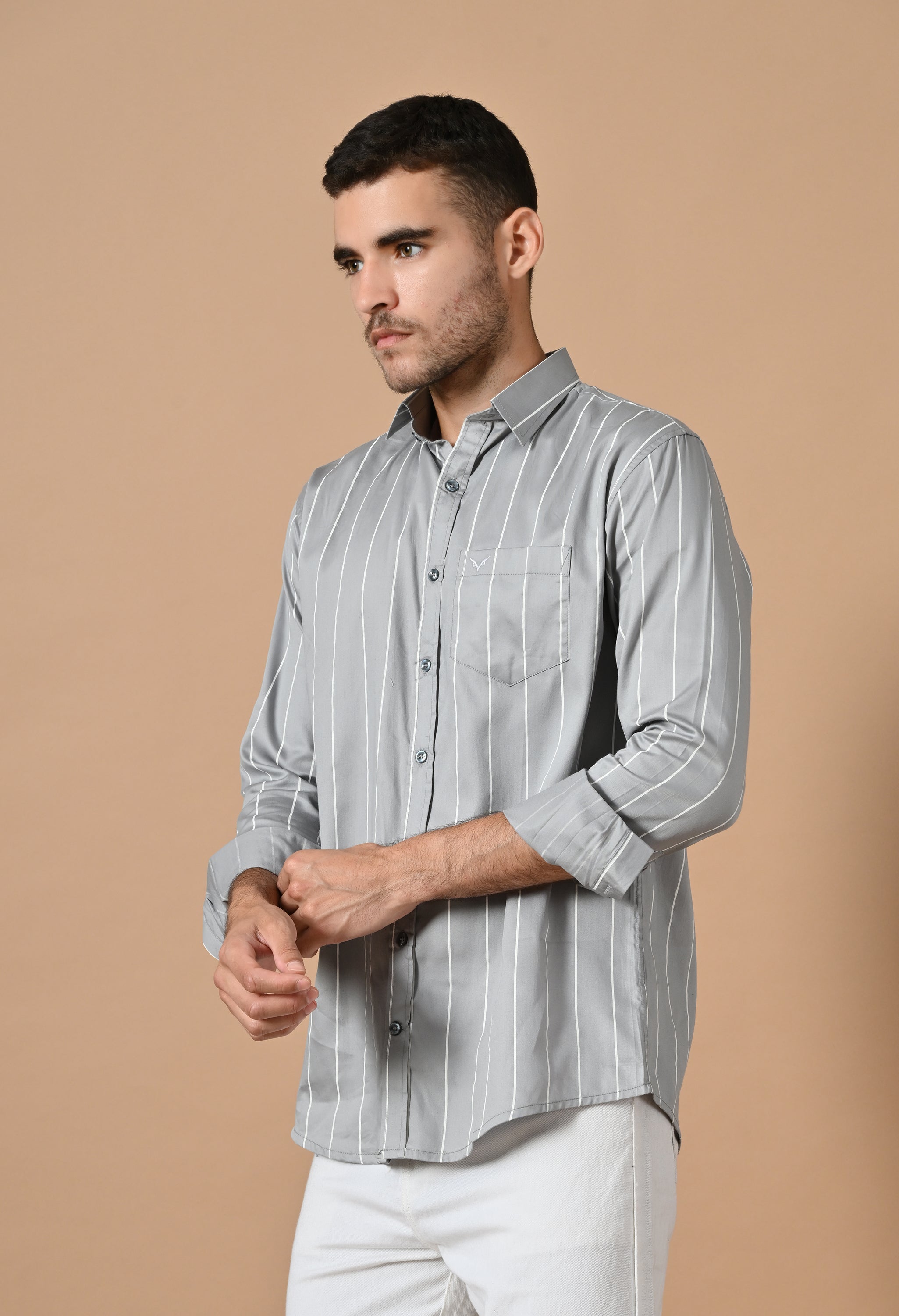 Premium Grey Line Shirt
