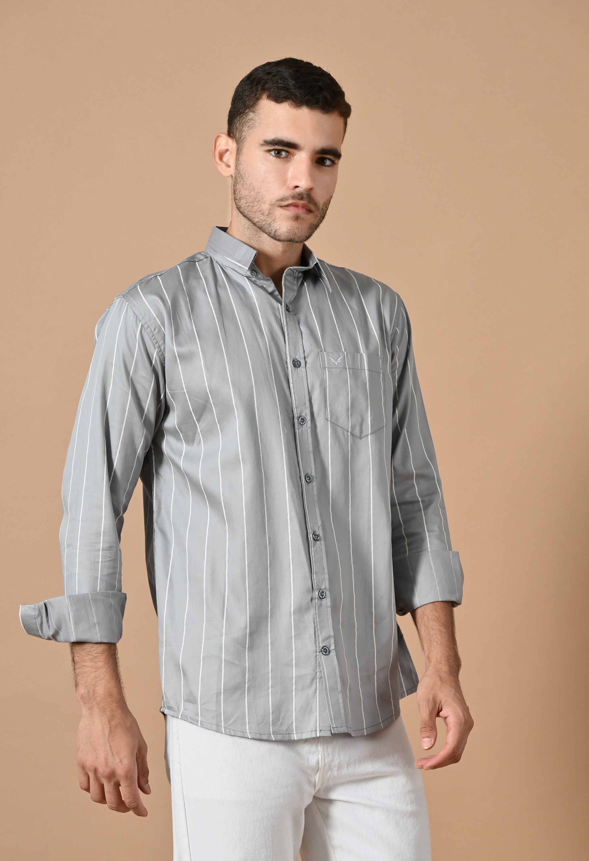 Premium Grey Line Shirt