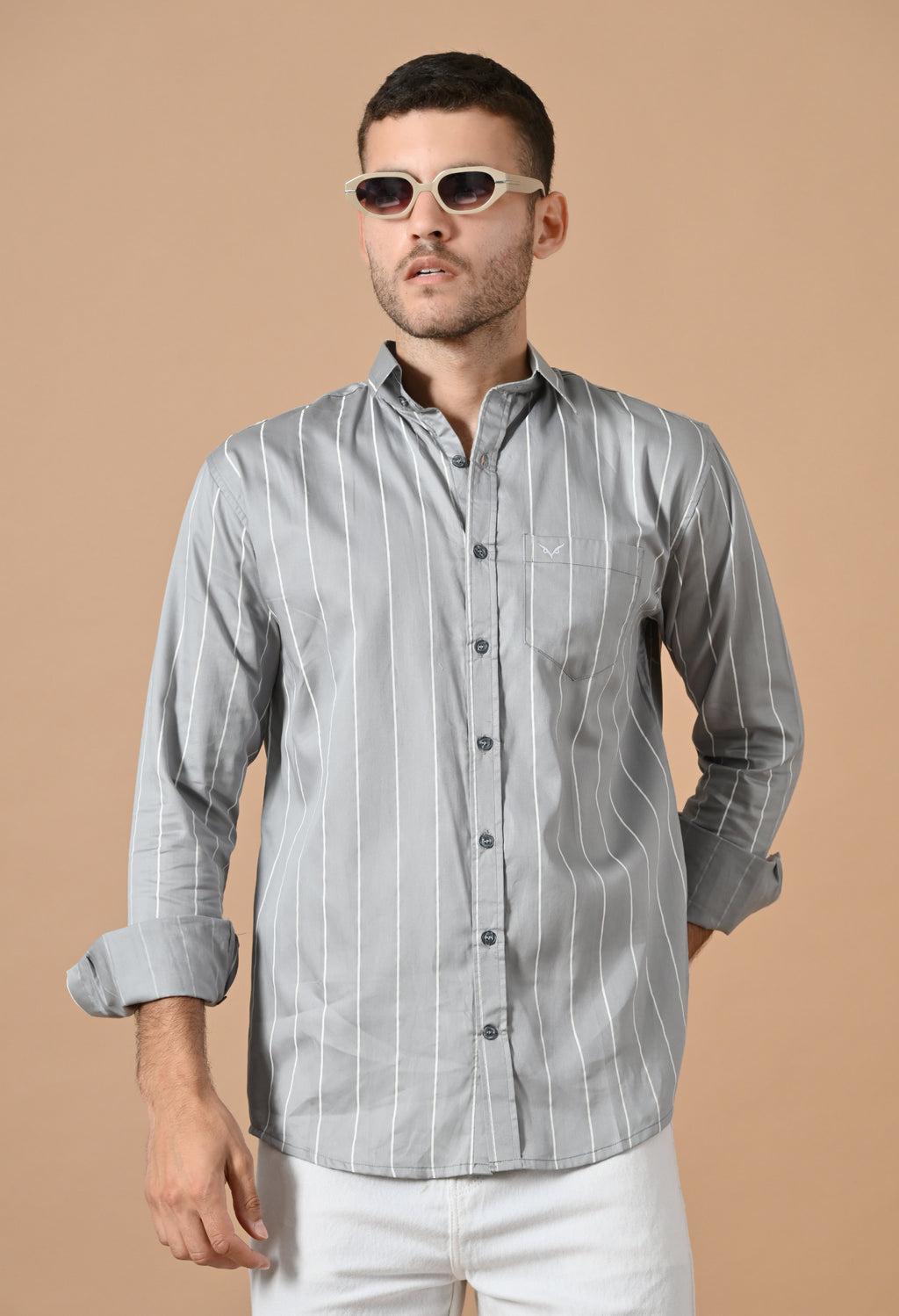 Premium Grey Line Shirt