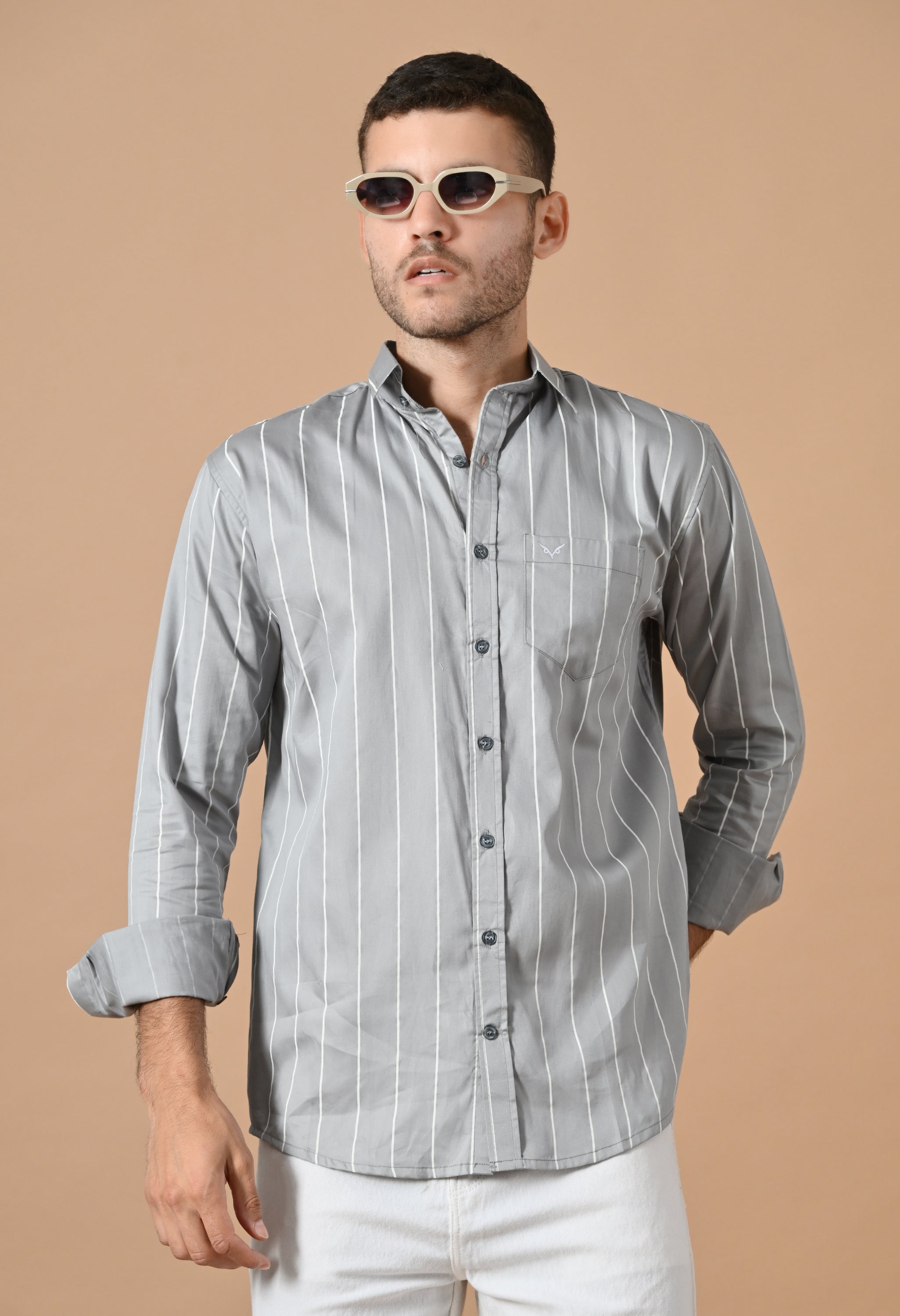 Premium Grey Line Shirt