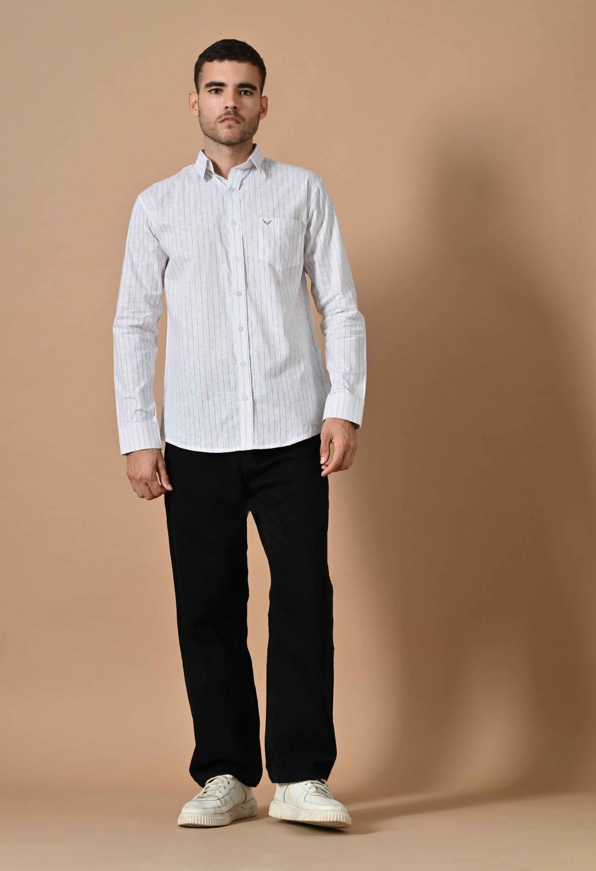 Ivory Classic Stripe Shirt