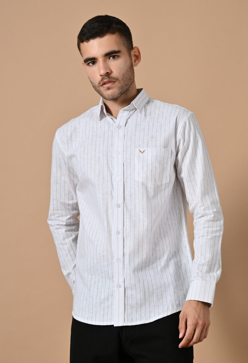Premium White Pinstripe Shirt