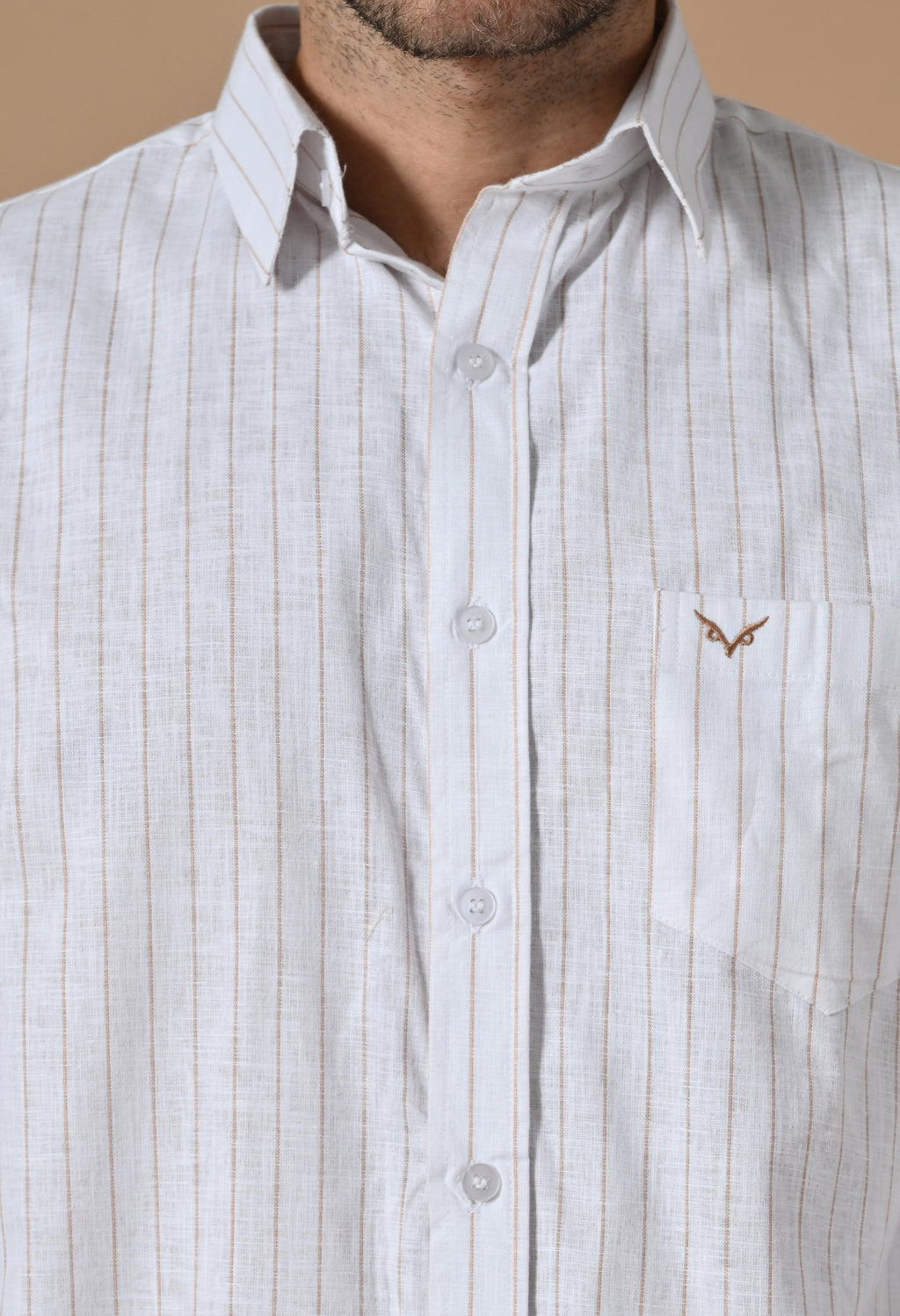 Ivory Classic Stripe Shirt