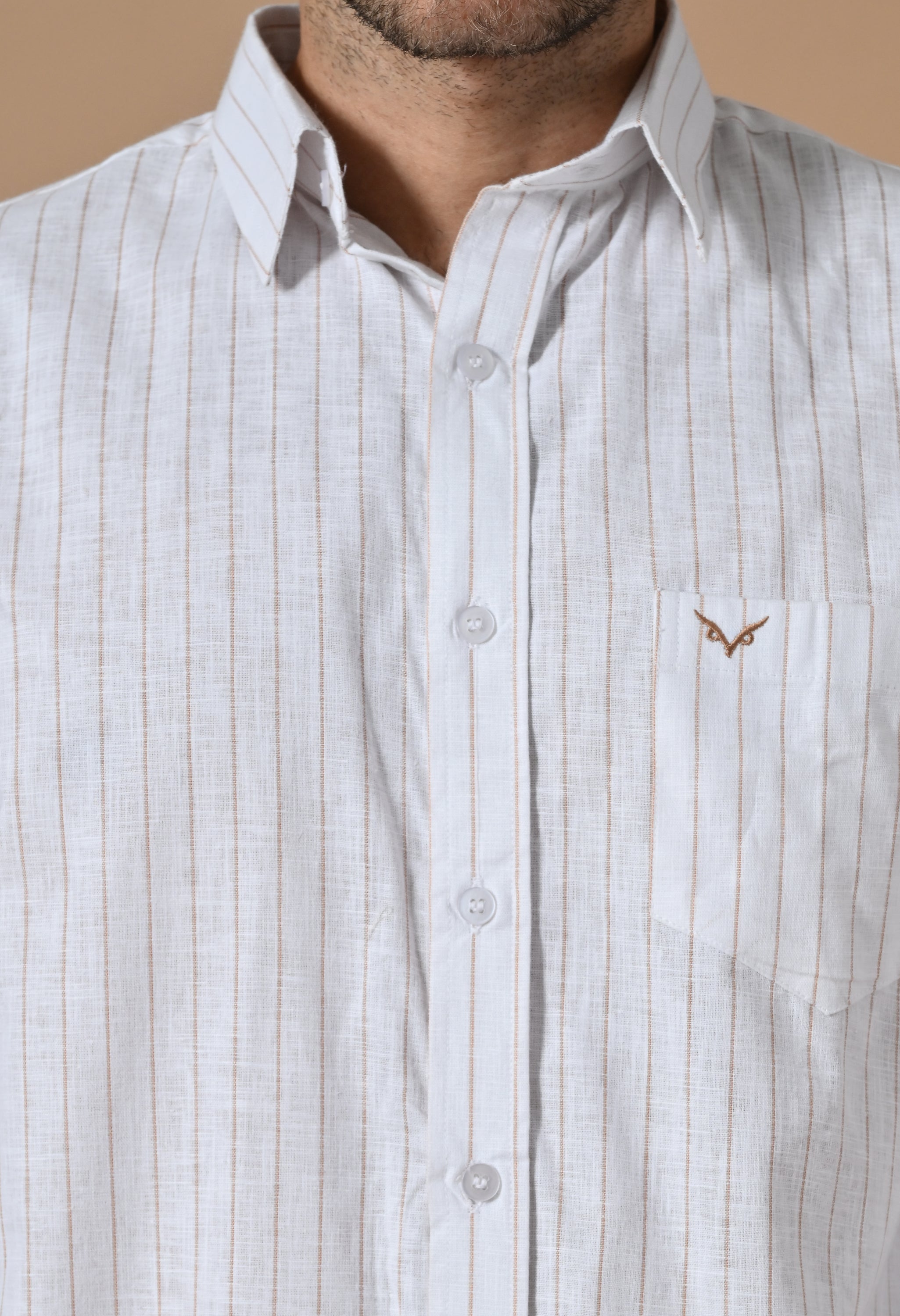 Ivory Classic Stripe Shirt