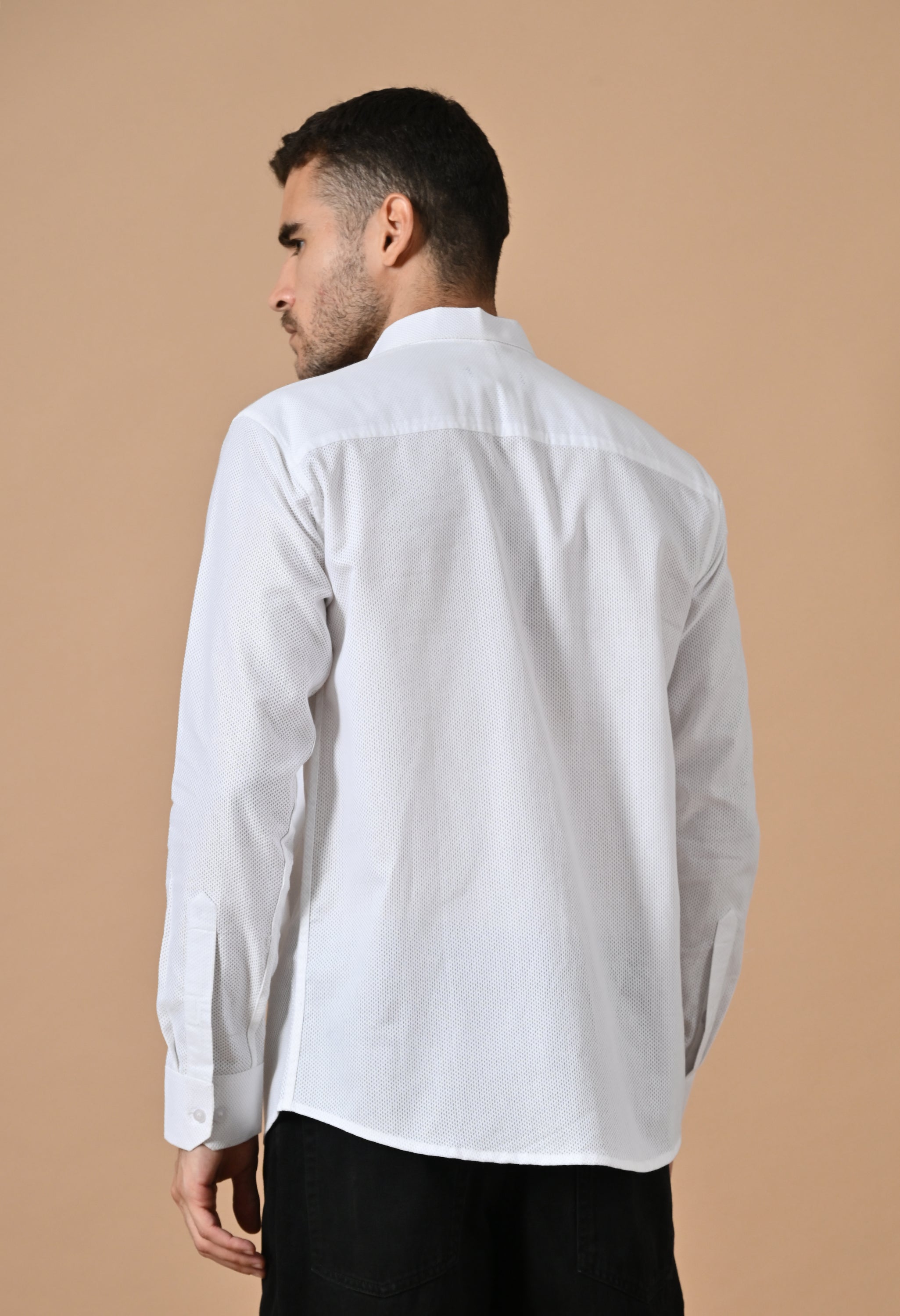 White Texture Premium Shirt