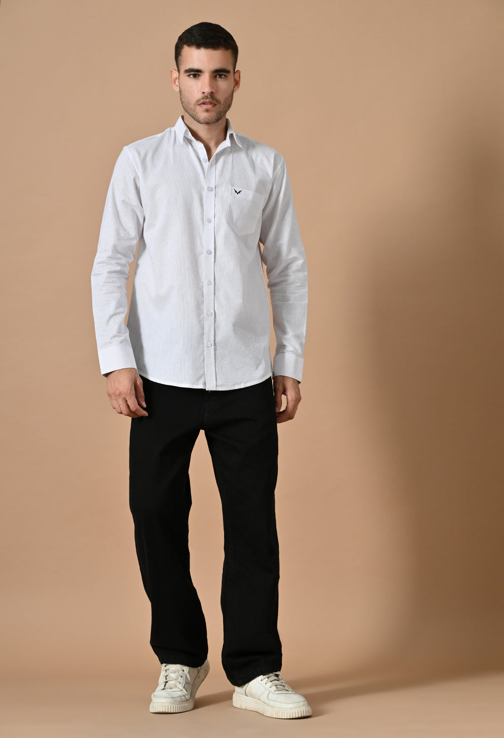 Classic White Breathable Shirt