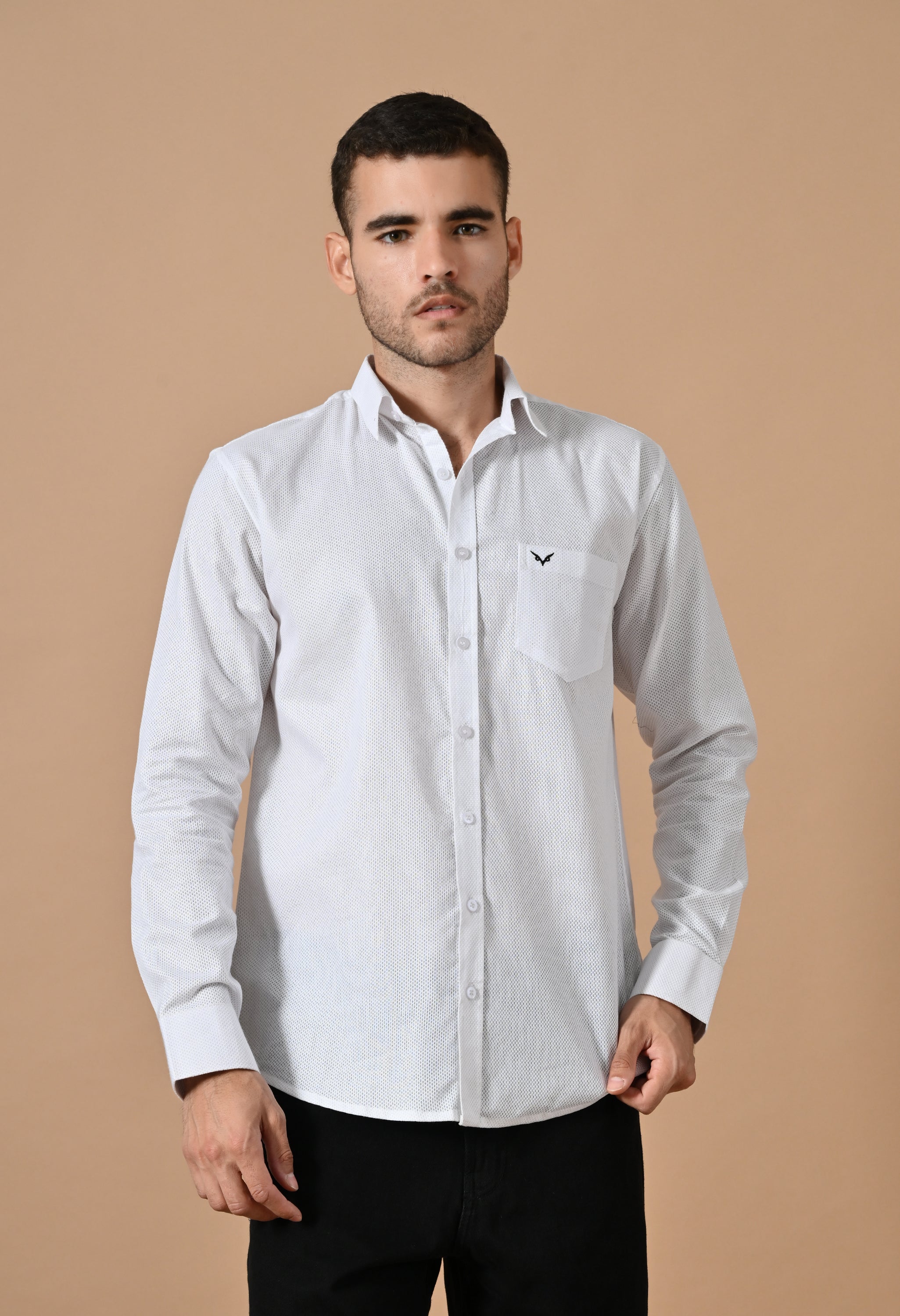 Classic White Breathable Shirt