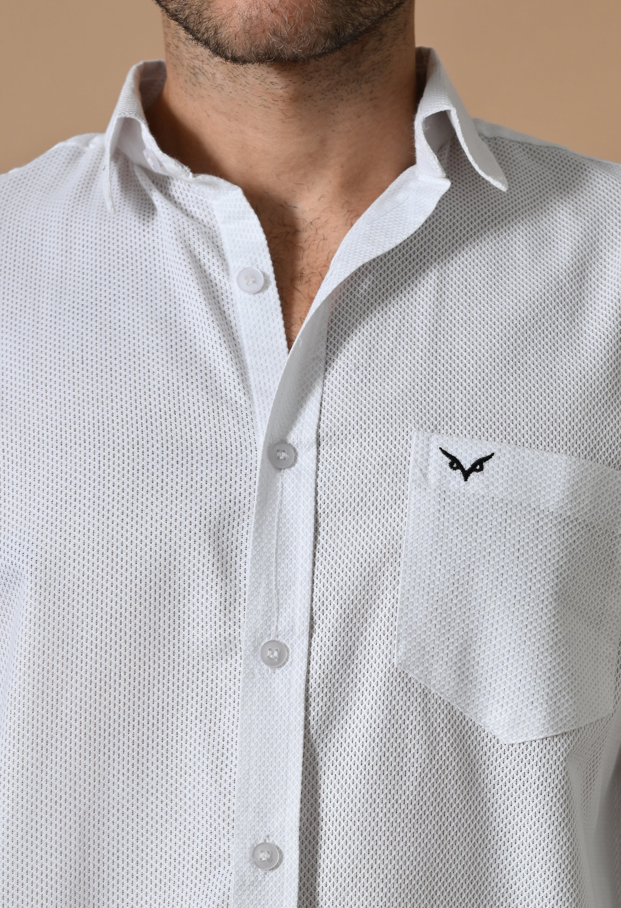 Classic White Breathable Shirt