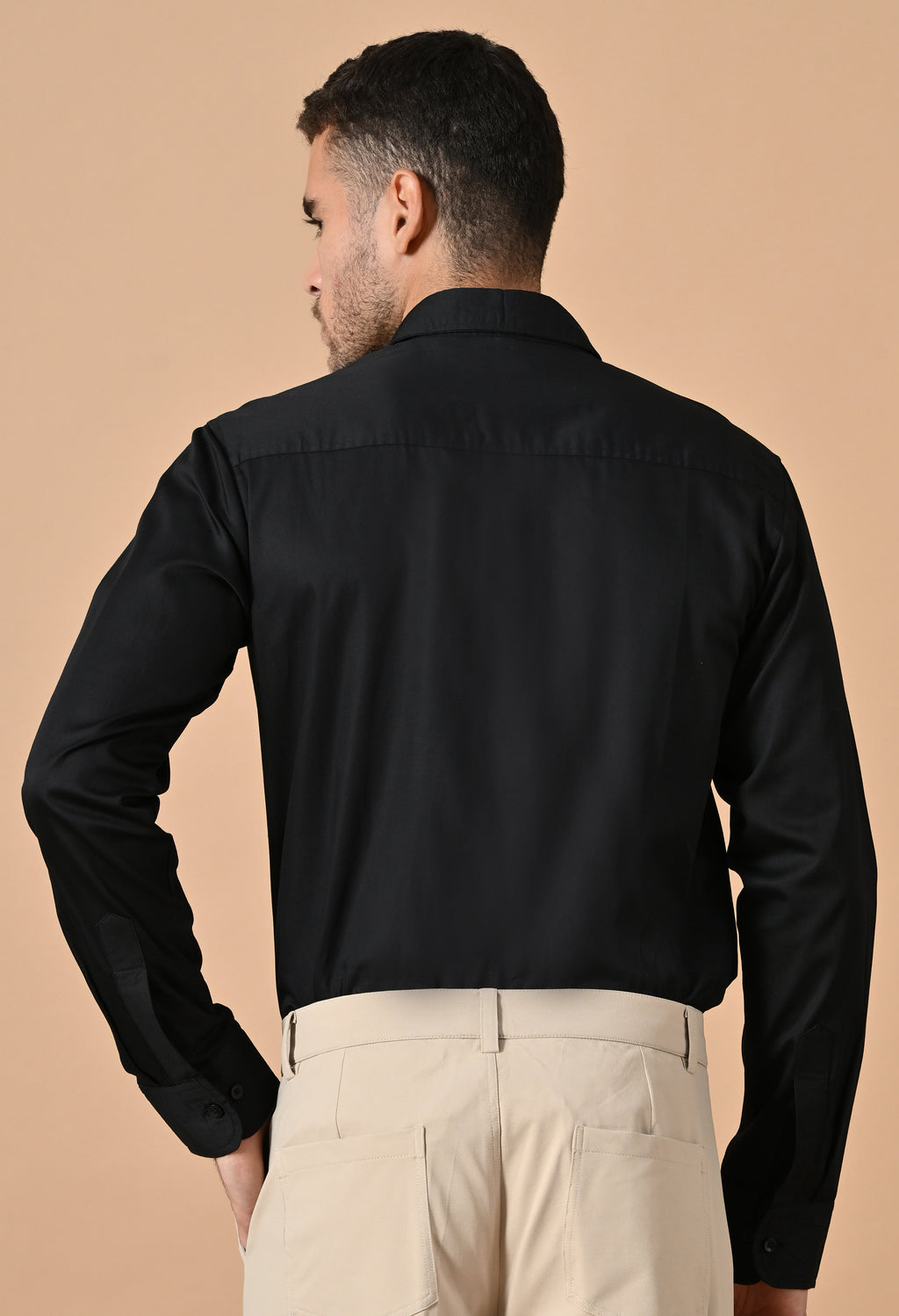 Midnight Black Formal Shirt