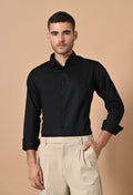 Midnight Black Formal Shirt