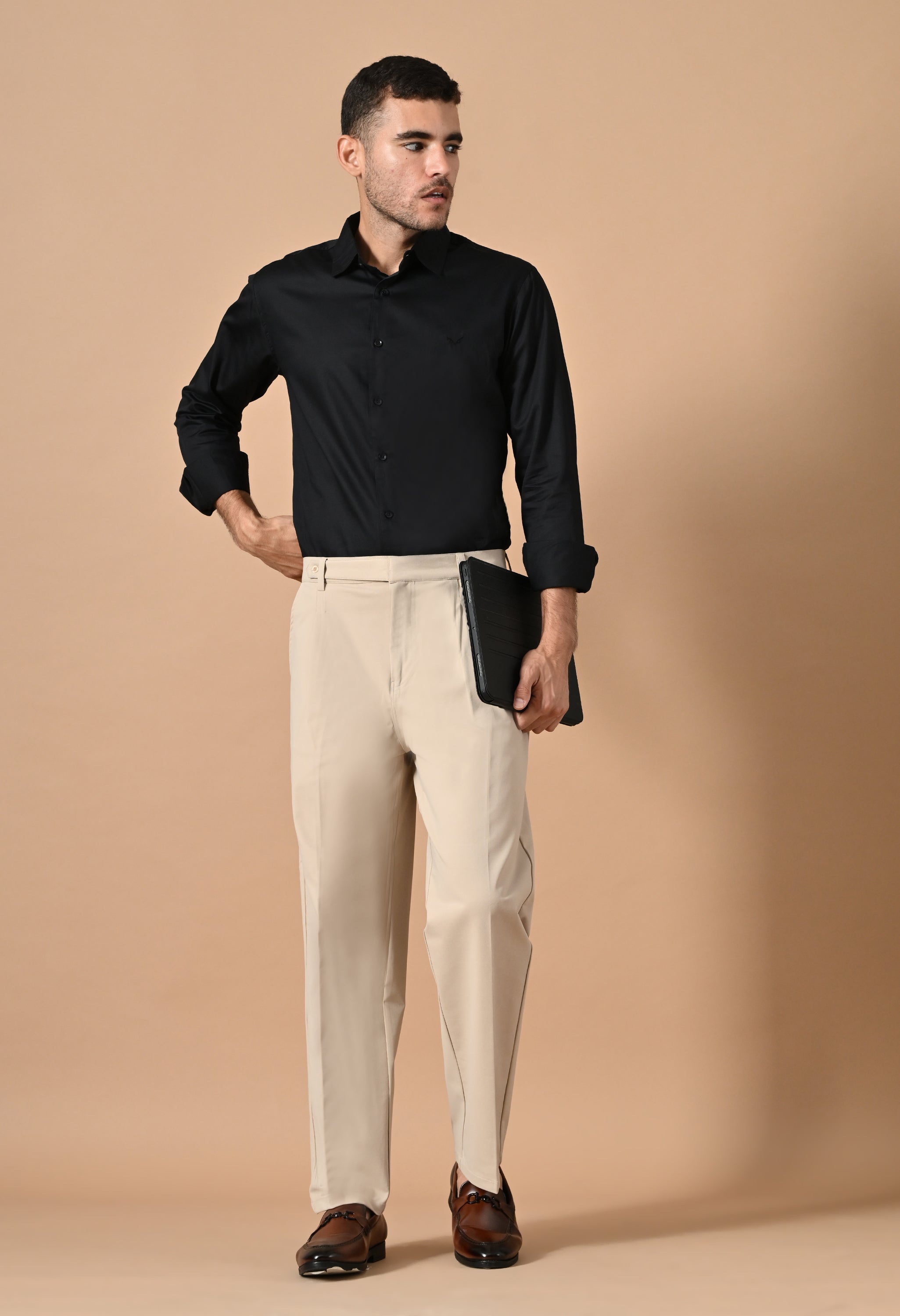 Midnight Black Formal Shirt
